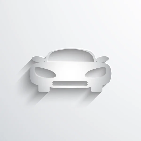 Auto web pictogram — Stockfoto