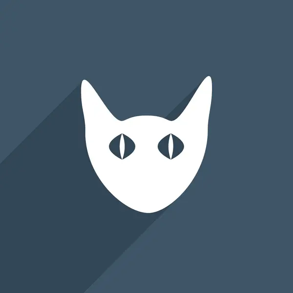 Cat web icon. — Stock Photo, Image