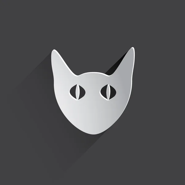 Cat web icon. — Stock Photo, Image