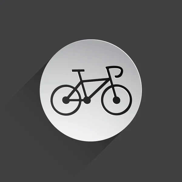 Icono web bicicleta . — Foto de Stock