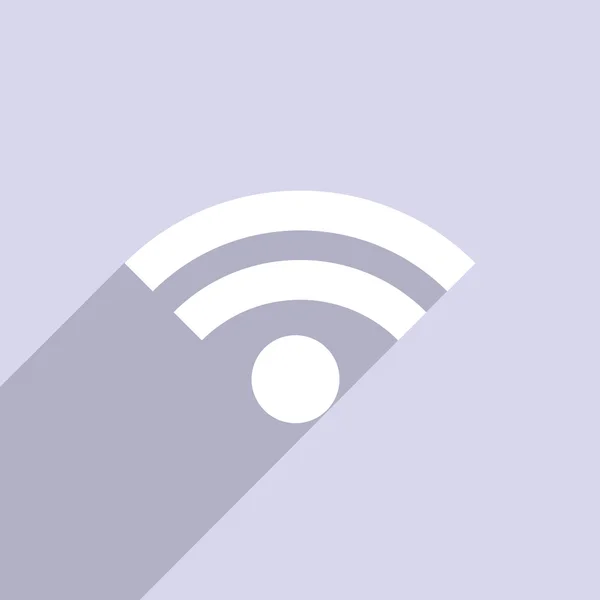 Wi fi web icono plano — Foto de Stock