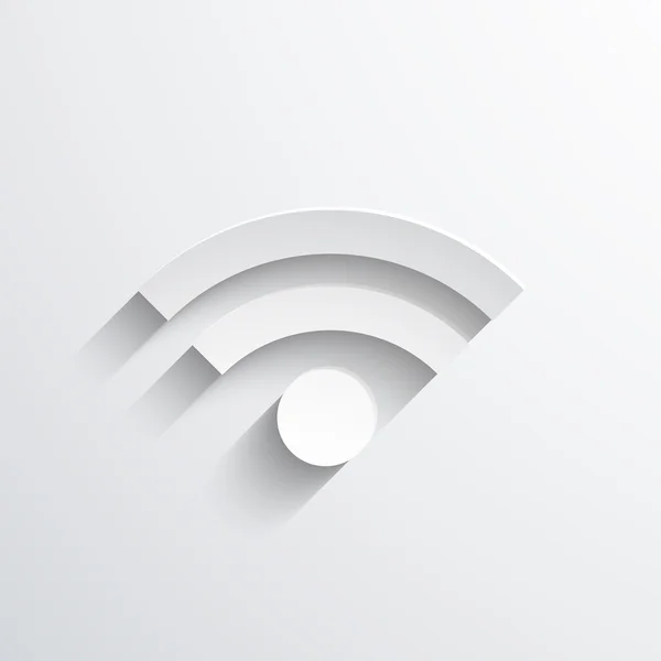 Wi fi web flat icon — Stock Photo, Image