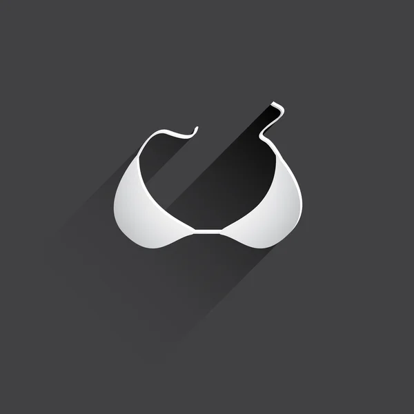 Reggiseno icona illustrazione . — Foto Stock