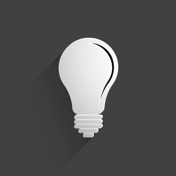 Light bulb icon — Stock Photo, Image