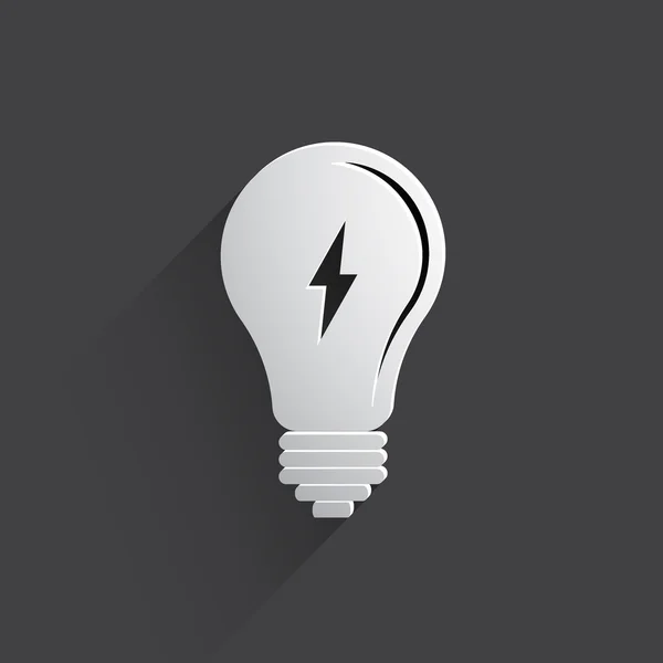 Light bulb icon — Stock Photo, Image