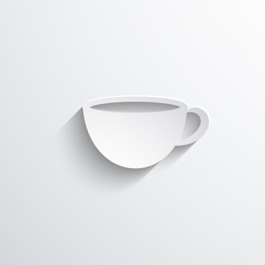 sıcak içecek web simgesi