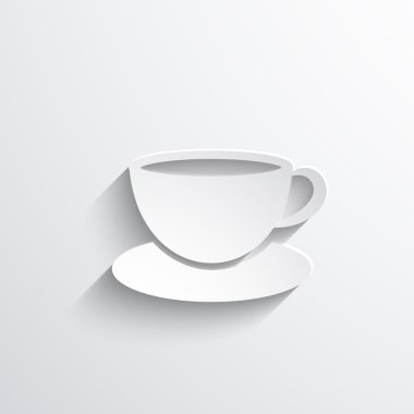 sıcak içecek web simgesi