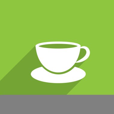 sıcak içecek web simgesi