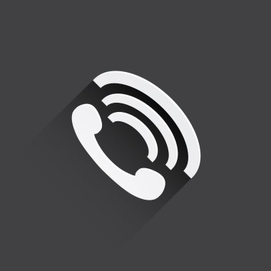 telefon cep telefonu simgesini arka plan.