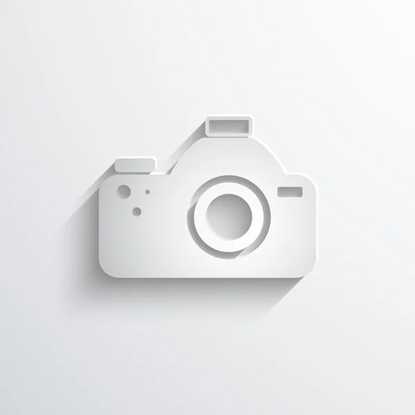 Photo camera web icon — Stock Photo, Image