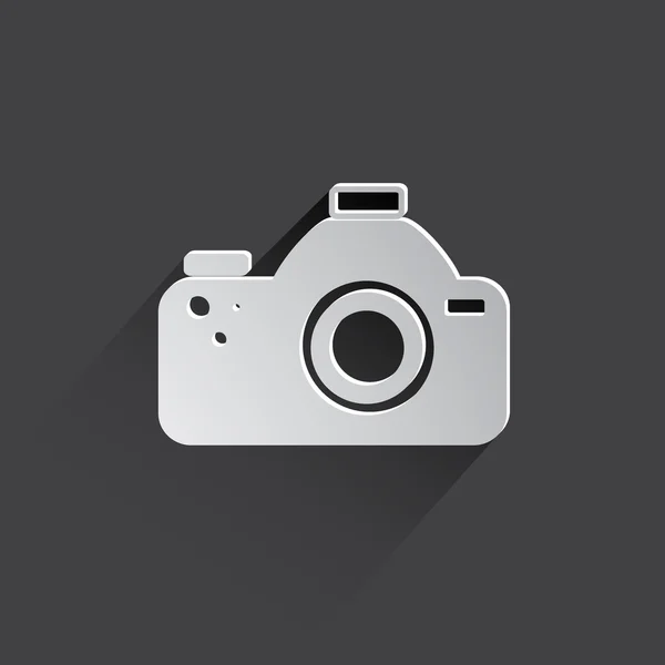 Foto camera web icoon — Stockfoto