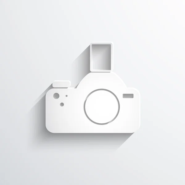 Photo camera web icon — Stock Photo, Image
