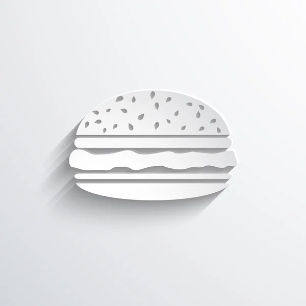 Hamburger web icon — Stock Photo, Image