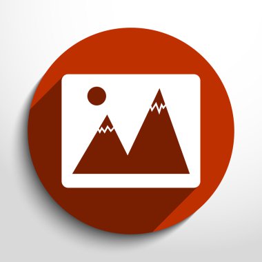 Vektör yatay web simgesi.