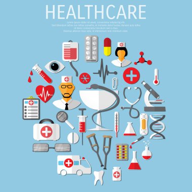 Vektör düz sağlık