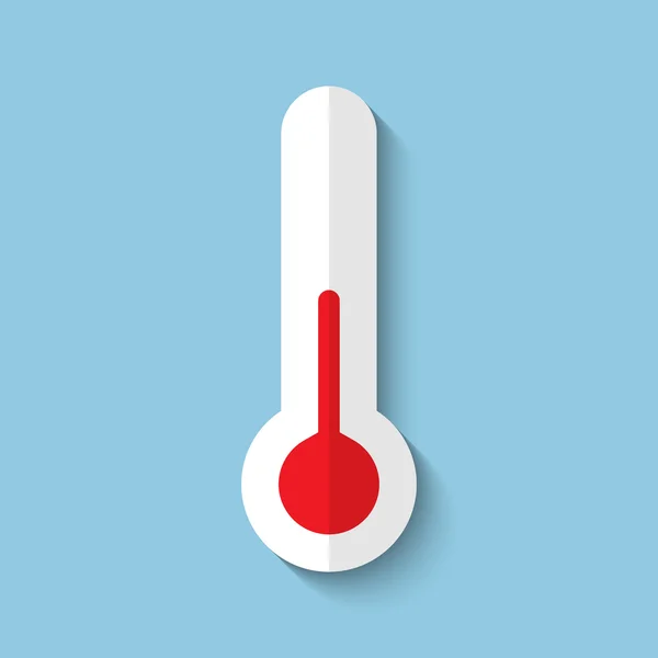 Vektorthermometer Web Icon. — Stockvektor