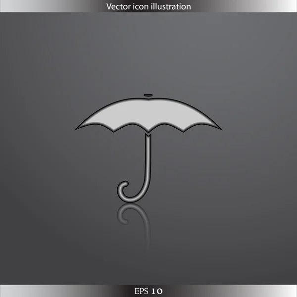 Vector umbrella web icon — Stock Vector