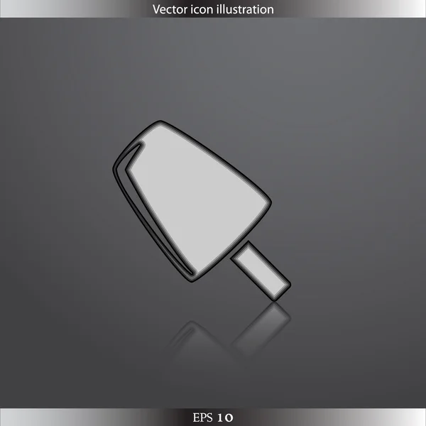 Vector eskimo web flat icon — Stock Vector