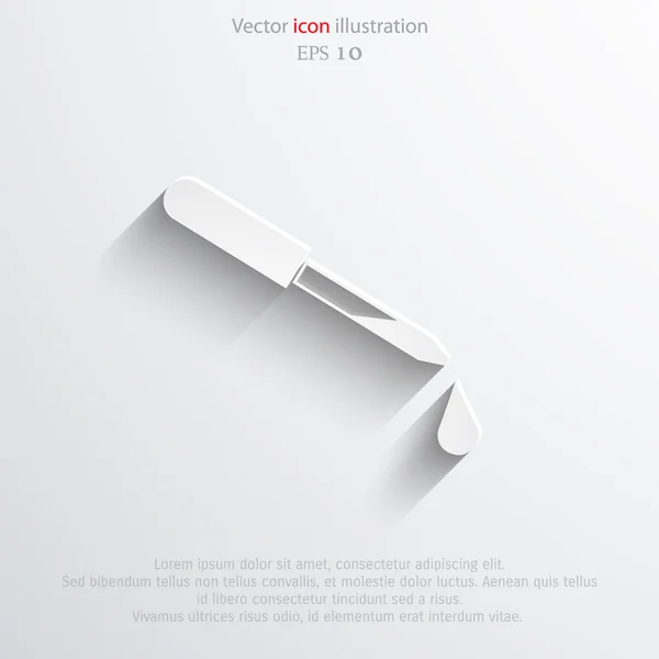 Vektor web icon dropper. — Stock vektor