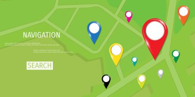 Vektör düz kavramı dünya seyahat ve Turizm.