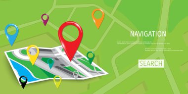 Vektör düz kavramı dünya seyahat ve Turizm.