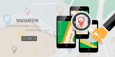 Vektör düz kavramı dünya seyahat ve Turizm.