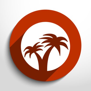 Vektör seyahat simgesi