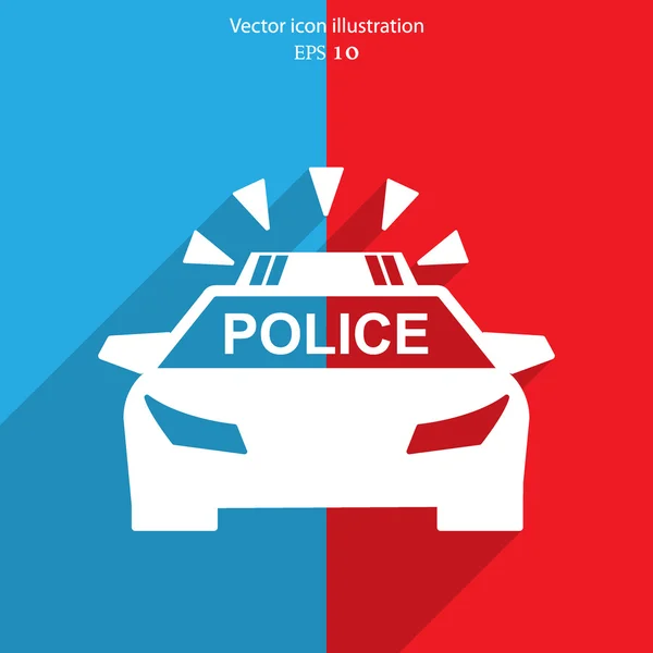 Вектор - поліцейський автомобіль. — стоковий вектор