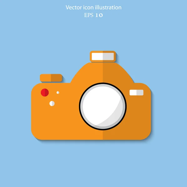 Векторна веб-іконка фотоапарата — стоковий вектор