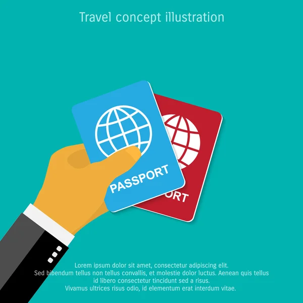 矢量护照图标 — 图库矢量图片