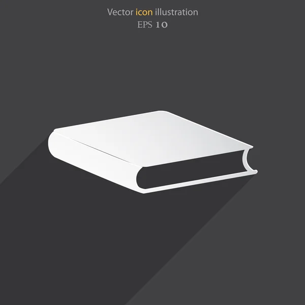 Vector book icon — Stock Vector