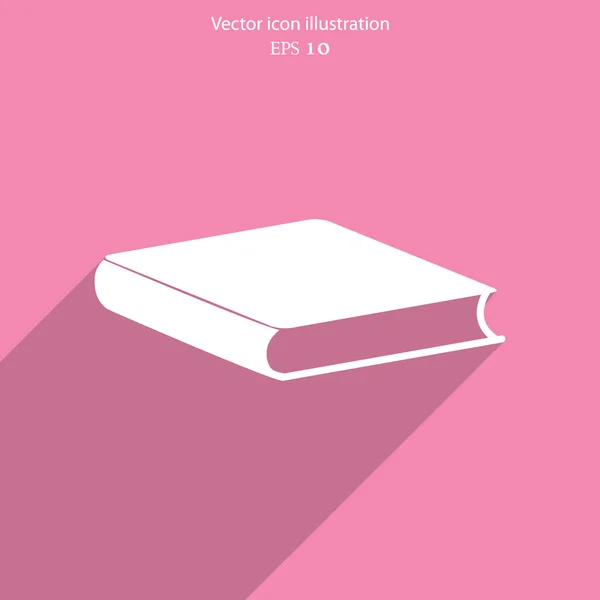 Vektor-Buch-Symbol — Stockvektor