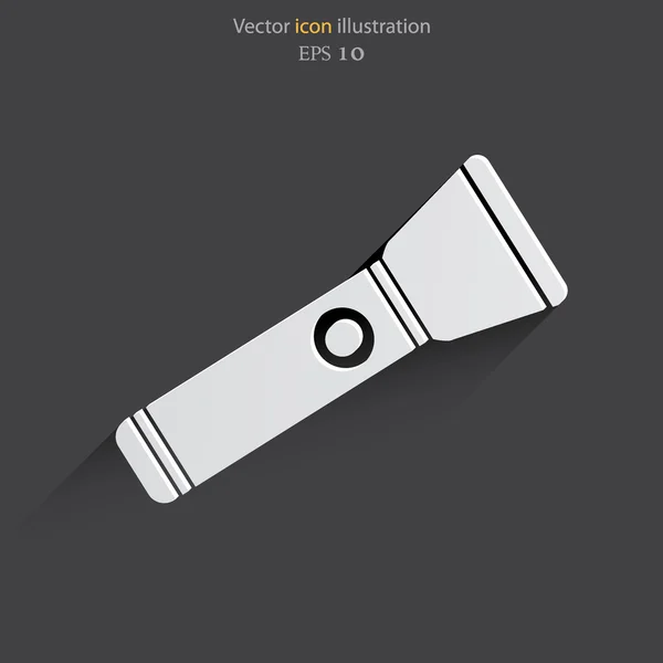 Icône de lampe de poche vectorielle — Image vectorielle