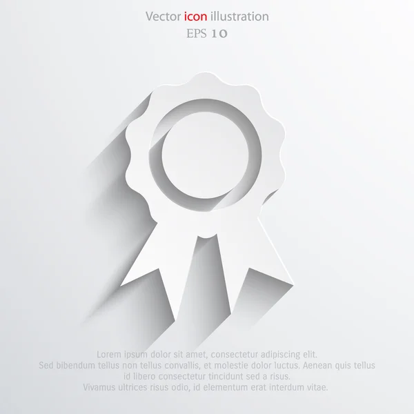 Icono del Premio Vector — Vector de stock