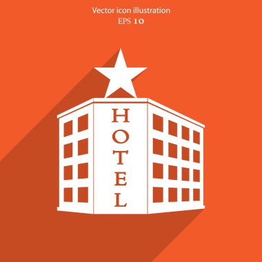 Vektör hotel Icon