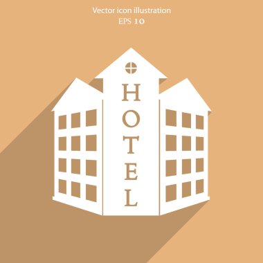 Vektör hotel Icon