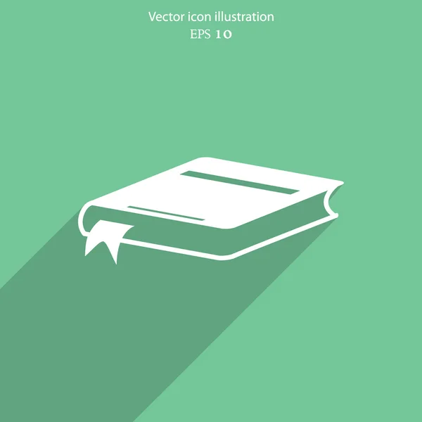 Ikona knihy vektor — Stockový vektor