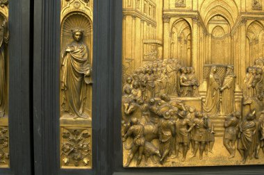 Baptistry: kapılar, Floransa İtalya