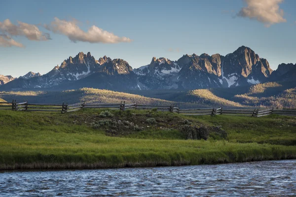 Sawtooth Mountain Range, Idaho — Stock Photo, Image