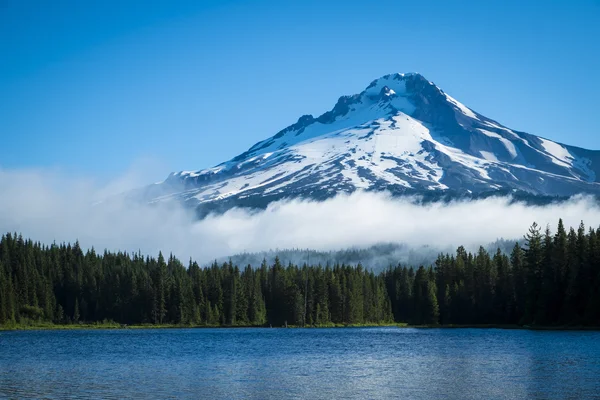 Mt. Hood, mountain lake, Oregon Stock Picture