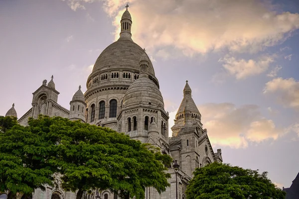 Cattedrale del Sacro Cuore a Parigi Francia — Foto Stock