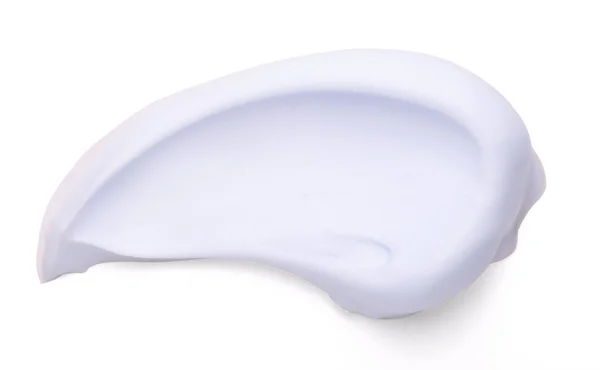 Shaving foam isolated on white background close up — Stock fotografie