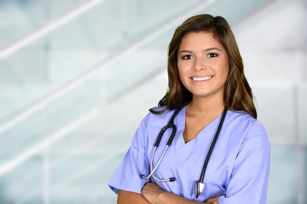 Krankenschwester im Krankenhaus — Stockfoto