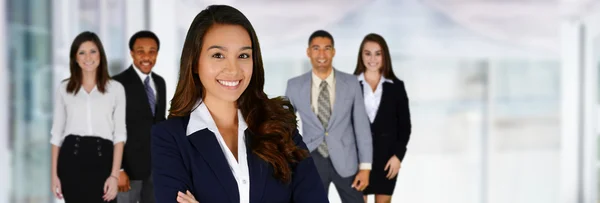 Equipe de negócios no trabalho — Fotografia de Stock