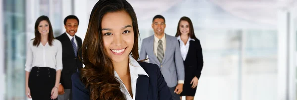 Bedrijfsteam aan het werk — Stockfoto