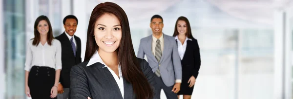 Equipe de negócios no trabalho — Fotografia de Stock