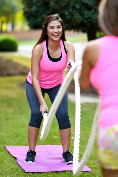 Group Fitness Workout — Stock Photo, Image