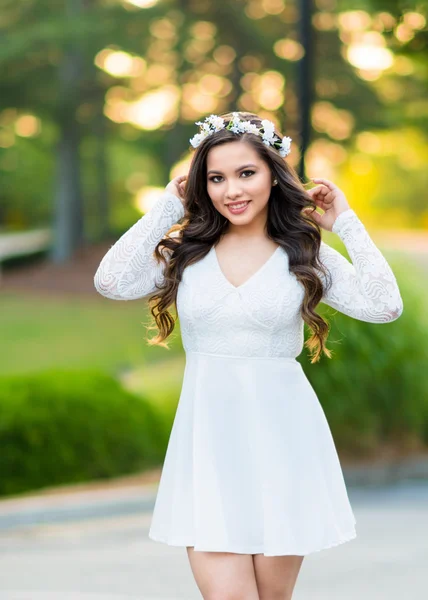 Braut auf einer Hochzeit — Stockfoto