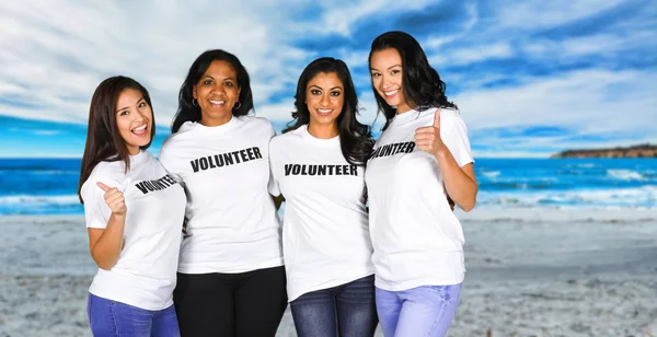 Grupo de Mujeres Voluntarias — Foto de Stock