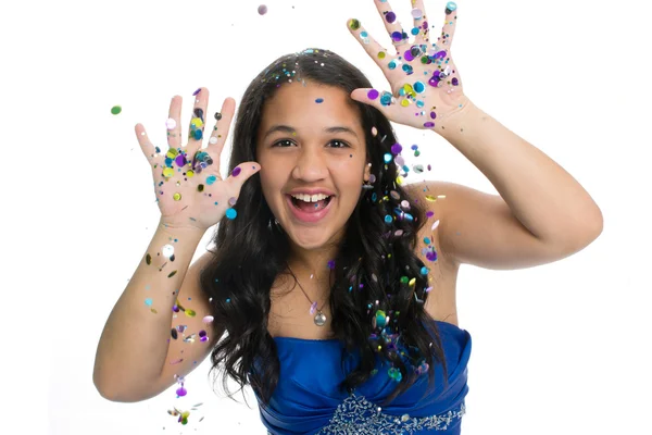 Glitter girl — Stockfoto